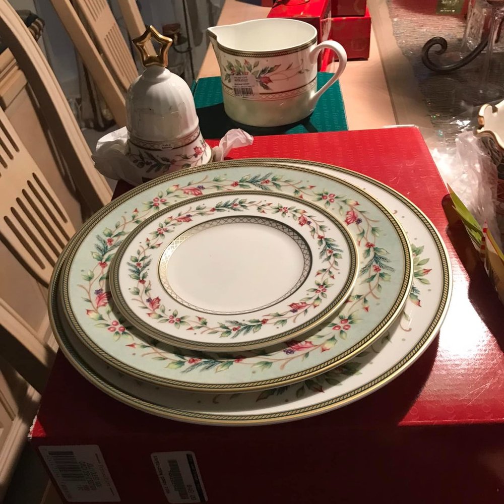Fitz and Floyd Winter Holiday China and Other Miscellaneous Holiday Items